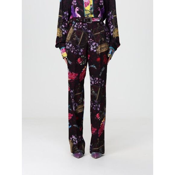 Versace Jeans Couture Pants Woman Black